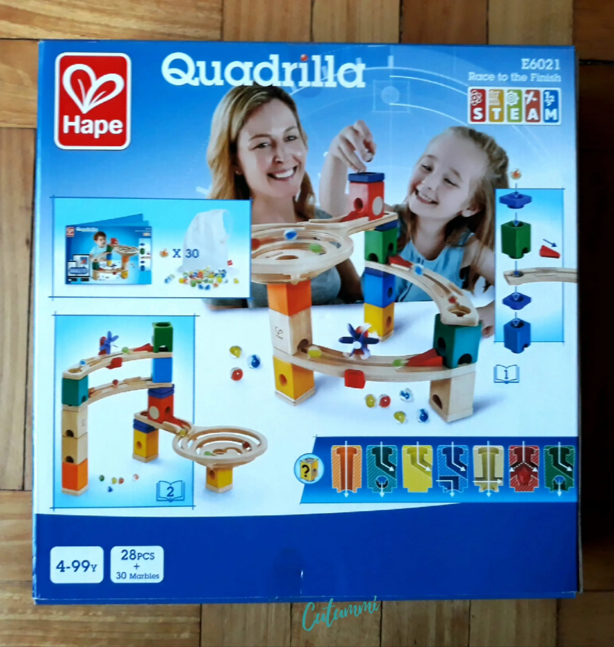 Juego de Canicas Carrera hasta la Meta Hape - Imagen 4