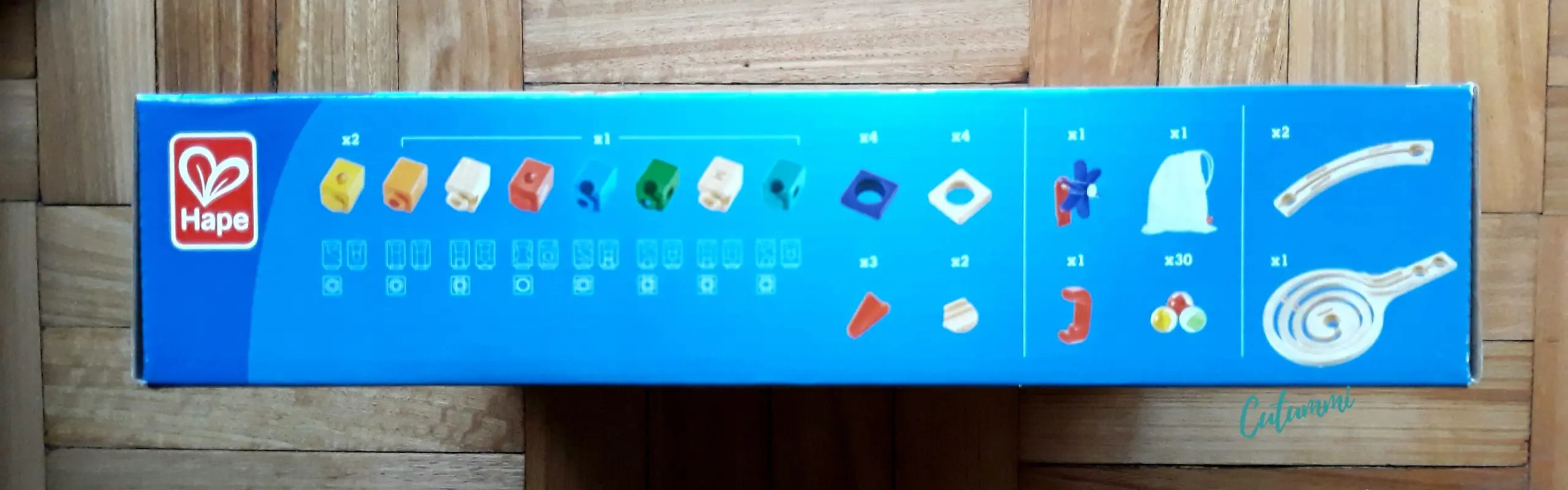 Juego de Canicas Carrera hasta la Meta Hape - Imagen 5